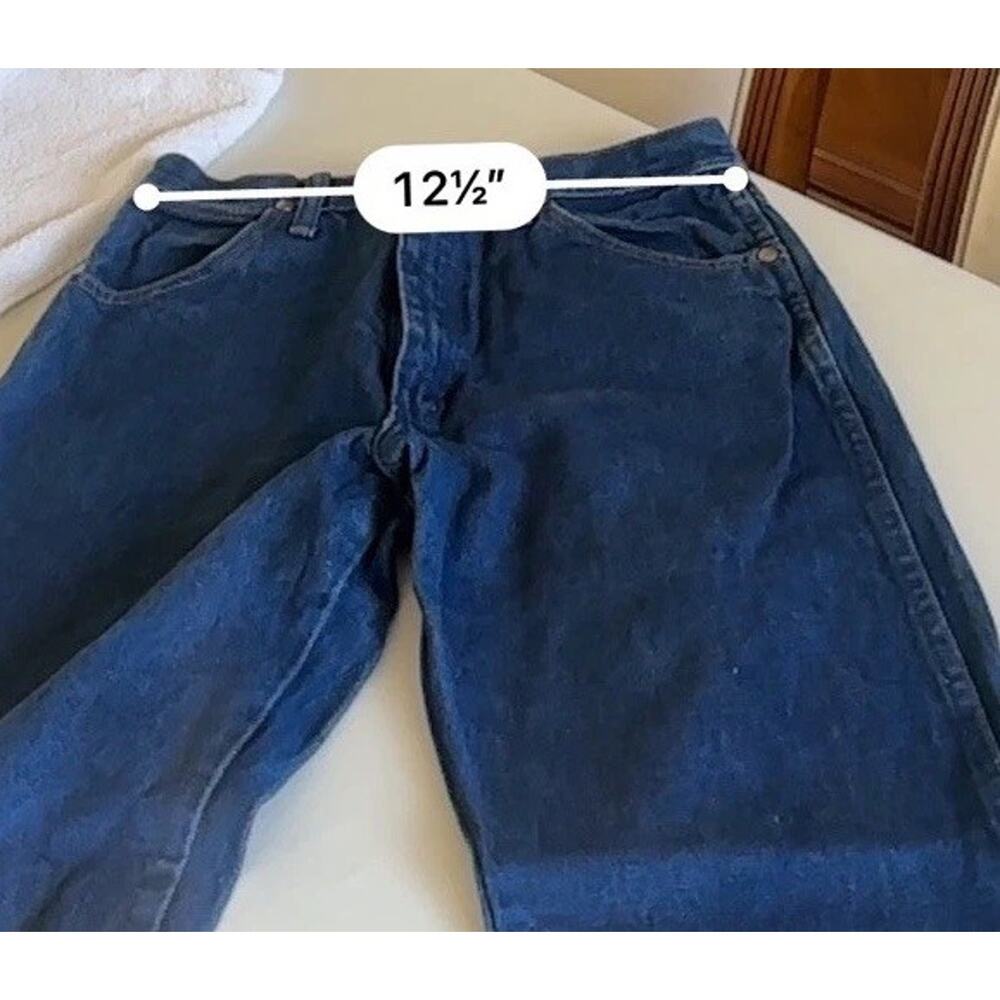 Wrangler A102 3040 womens Cowboy Cut Slim Fit Natural Rise Waist Jeans 7 X 36 - Picture 10 of 14